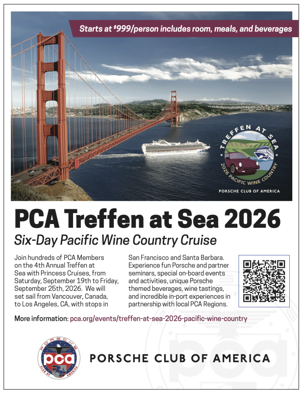 PCA Treffen at Sea Wine Country 2026