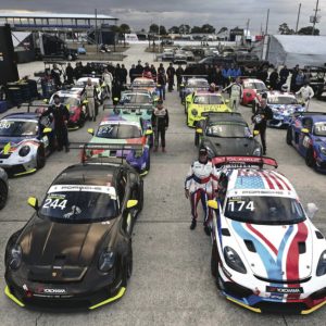 Field of Porsche Sprint Trophy Competitors